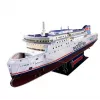 CubicFun 3D dėlionė - MS Prom Varsovia laivo modelis, 150 dalių, 44 cm surinktas ilgis, vidutinio sudėtingumo, nuo 8 metų