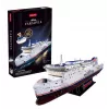 CubicFun 3D dėlionė - MS Prom Varsovia laivo modelis, 150 dalių, 44 cm surinktas ilgis, vidutinio sudėtingumo, nuo 8 metų