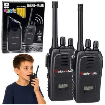 LEAN TOYS racija USB su triukšmo slopinimu, juoda, 200M diapazonas