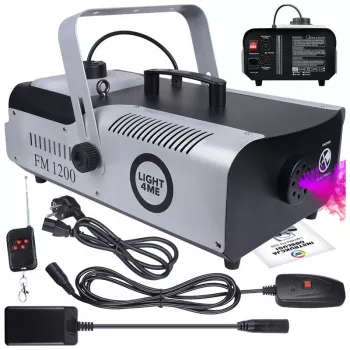 LIGHT4ME FM 1200 dūmų mašina su nuotolinio valdymo pultu
