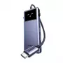 UGREEN USB-C Hub 7-in-1 su 3x USB 3.0, HDMI 4K, Gigabit Ethernet, 100W PD, Space Gray