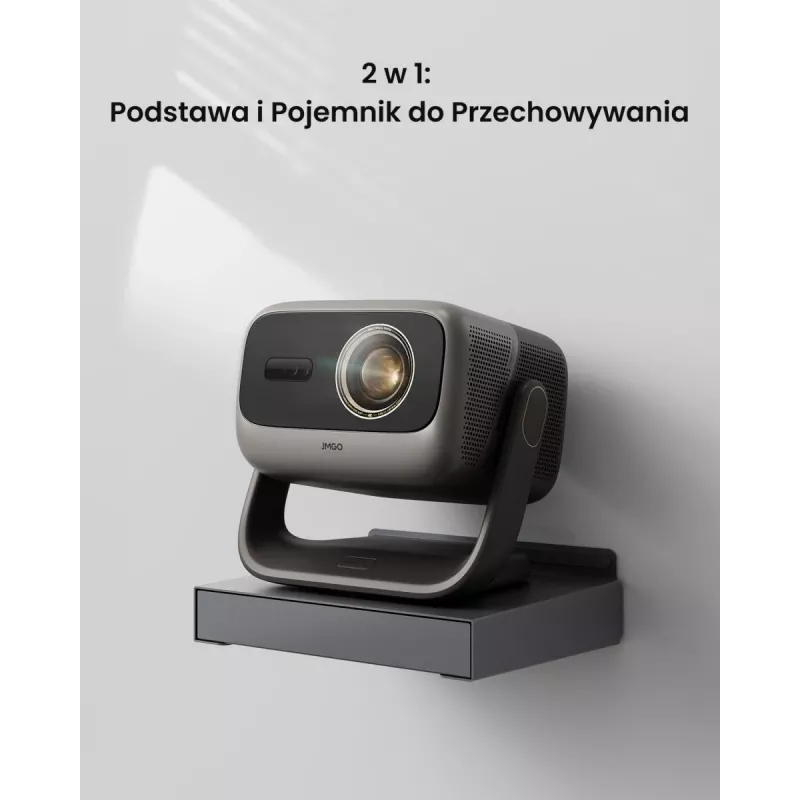 JMGO sieninis laikiklis N1 serijos projektoriams – kosminės pilkos spalvos aliuminio lydinio fiksuotas sieninis laikiklis