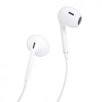 DUDAO X14ProT ausinės su USB-C jungtimi, 1,2 m kabeliu, baltos