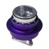 Conspit CDR greito atjungimo adapteris 50mm PCD – violetinis/sidabrinis