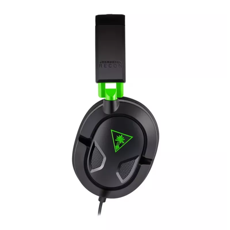 Turtle Beach TBS-2303-05 laidinis stereo žaidimų ausinių rinkinys, skirtas Xbox, PlayStation, Nintendo Switch, PC ir mobiliesiems – juodos spalvos