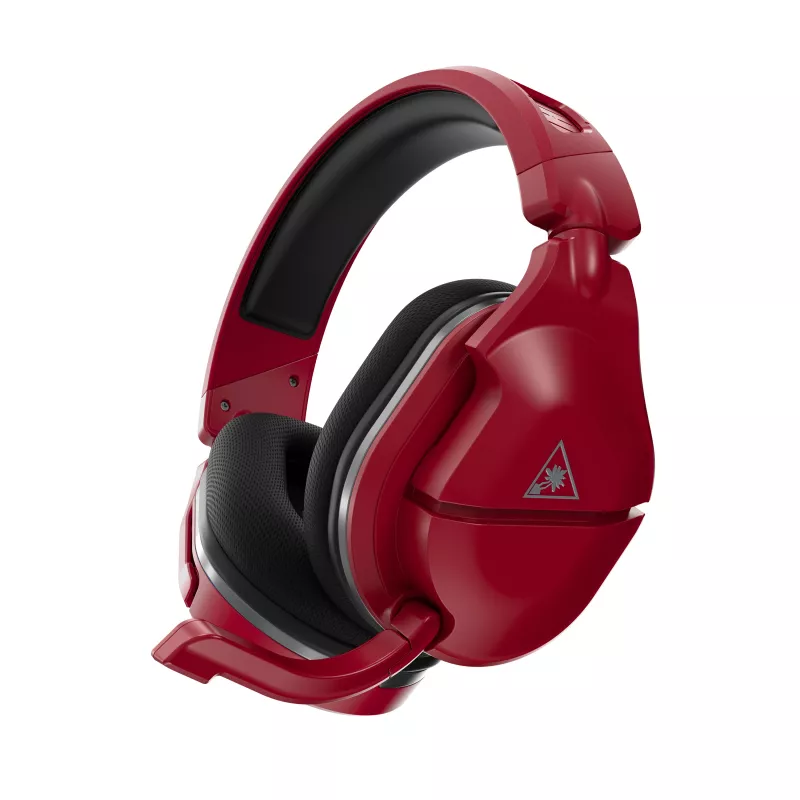 Turtle Beach TBS-3172-02 laidinis stereo žaidimų ausinių komplektas su pakeliamu mikrofonu - juoda ir raudona