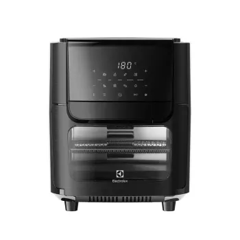 Electrolux AirFryer 800 EAF12B 3,5 l talpos skaitmeninis liečiamasis ekranas oro gruzdintuvė, 1500W, 8 programų, juoda