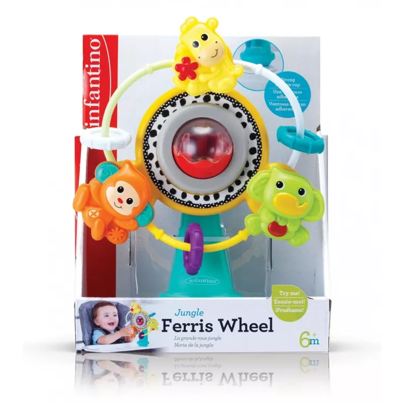 B-KIDS Ferris Wheel Suction Cup Activity Toy Infantino