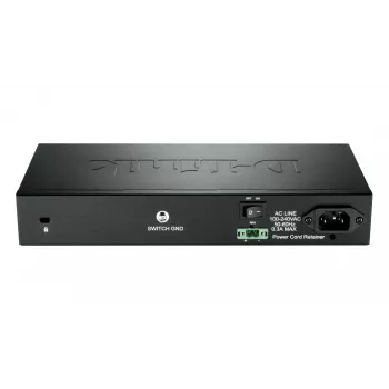 D-Link DGS-1210-10/ME/E išmanusis valdomas jungiklis, 8x Gigabit Ethernet, 2x SFP, montuojamas į stelažą