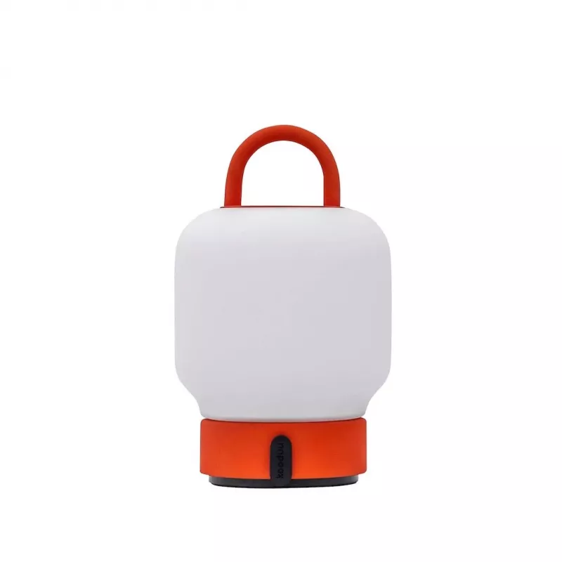 KOODUU įkraunamas LED stalinis šviestuvas LOOME oranžinis | Liečiamas reguliuojamo ryškumo šviestuvas, USB-C, 150lm