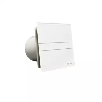 CATA E-100 G ašinis ventiliatorius 100mm 98m³/h baltas IPX4 sienai/luboms