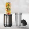 BLACK+DECKER ES9120160B asmeninis blenderis 1000W su 2x 600ml Tritan buteliais ir kelioniniais dangteliais