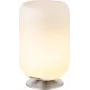 KOODUU LED lempa su garsiakalbiu ir aušintuvu Atmos sidabrinė