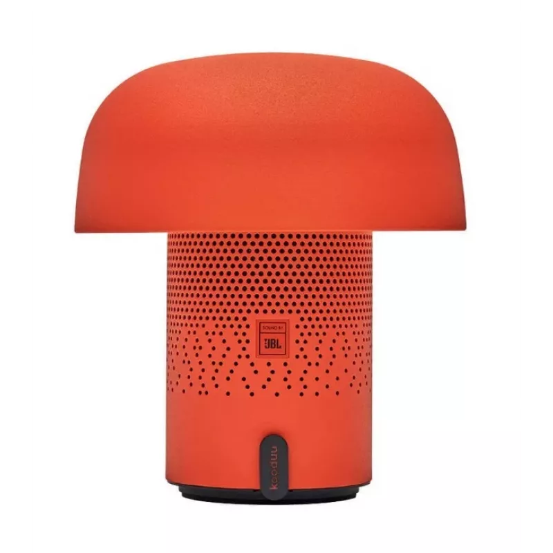 KOODUU Sensa Play nešiojamas Bluetooth garsiakalbis su reguliuojama RGB LED lempa, IPX4 atsparus purslams, TWS poravimas, USB-C, oranžinis