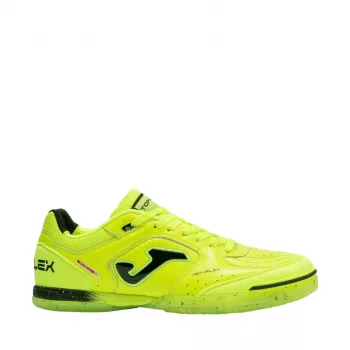 Joma Top Flex Indoor 2609 fluorescencinės geltonos spalvos vyriški futsal bateliai, 43 dydis