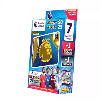 Panini Adrenalyn XL Calciatori 2023-2024 pradinis rinkinys, italų futbolo prekybos kortelės su albumu, 4 papildymo pakeliai, 2 riboto leidimo kortelės