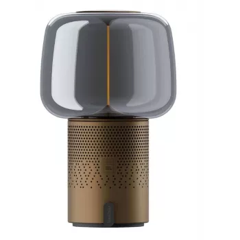 KOODUU Serena Play nešiojama LED lempa su Bluetooth garsiakalbiu, ruda