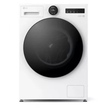 LG F2X70S9TWB 9kg/6kg skalbimo džiovinimo mašina su AI DD™ ir Steam™ - balta