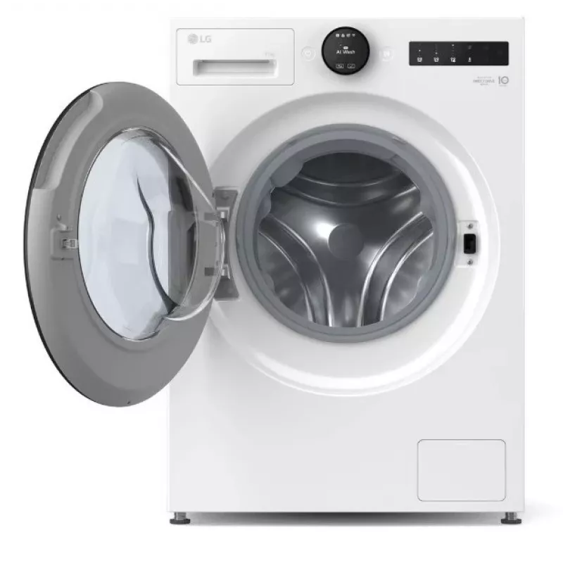 LG F2X70S9TWB 9kg/6kg skalbimo džiovinimo mašina su AI DD™ ir Steam™ - balta