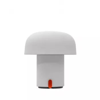 KOODUU įkraunamas LED stalo šviestuvas SENSA baltas - RGB + reguliuojama balta šviesa, 300 lm, Wi-Fi išmanusis valdymas, 2000 mAh baterija