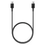 Samsung EP-DG980BBE USB-C į USB-C duomenų laidas 3A 1m juodos spalvos (didmeninė pakuotė)
