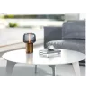 KOODUU Serena Play nešiojama LED lempa su Bluetooth garsiakalbiu, pilka