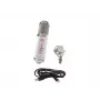 Monkey Banana Hapa WH USB kondensatorinis mikrofonas su stalo stovu ir pop filtru, baltas