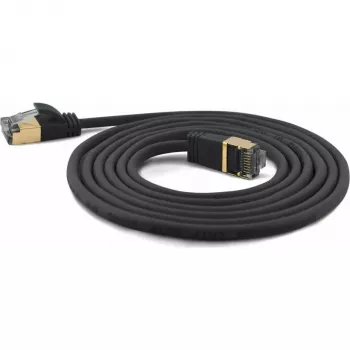 WANTEC 85444210 2 m euro kištuko į IEC C7 maitinimo laidas, juodas