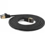 WANTEC 85444210 2 m euro kištuko į IEC C7 maitinimo laidas, juodas