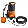 NEO TOOLS 04-745 Povandeninis purvinų vandenų siurblys 400W, 8000 l/h, 5 m pakėlimo aukštis, plūdinis jungiklis, 10 m kabelis