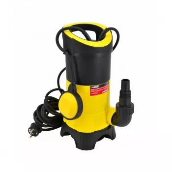 AWTOOLS AW nuotekų siurblys 900W povandeninis purvinam vandeniui su plūdiniu jungikliu, 14000 L/h, 9 m pakėlimo aukštis, 35 mm dalelės, 10 m kabelis
