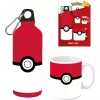 Pokemon aliumininis butelis 500ml su keraminiu puodeliu
