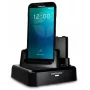 Datalogic vieno lizdo dokas, skirtas įkrovimui / duomenų perdavimui Ethernet + USB C su atsargine baterija - reikalingas