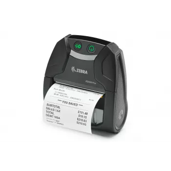 Zebra DT spausdintuvas ZQ320 Plus_ 802.11AC & BT 4.X be etikečių jutiklio, skirtas naudoti lauke, anglų kalba