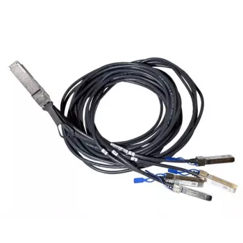 MikroTik priedas QSFP56 200G išsišakojimo kabelis į 4 x 50G 3m DQ+BC0003-DS+