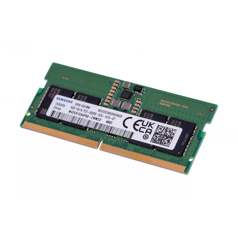 Samsung - DDR5 - modulis - 8 GB - SO DIMM 262-PIN - 5600 MHz CL40 1,1 V be buferio