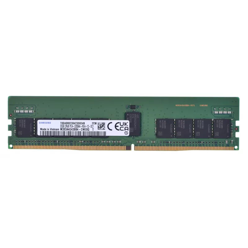 Samsung M393A4G43BB4-CWE - 32 GB - 1 x 32 GB - DDR4 - 3200 MHz - 288-pin DIMM