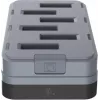 Zebra WS301 6 lizdų atsarginės baterijos įkroviklis, leidžiantis įkrauti 6 baterijas. Šalis - USB Type-C