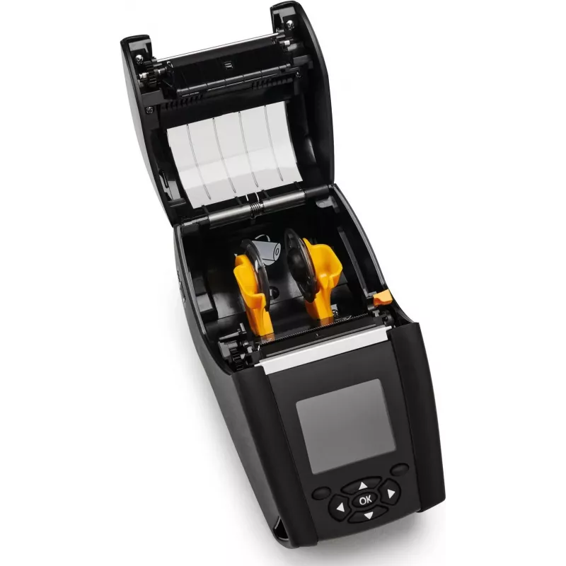 Zebra DT spausdintuvas ZQ610 Plus 2 colių/48mm anglų/lotynų šriftai Wi-Fi 6 Dual Radio 802.11AX - etikečių spausdintuvas