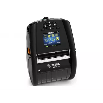 Zebra DT spausdintuvas ZQ620 Plus 3 colių/72mm Healthcare anglų šriftai Wi-Fi 6 Dual Radio (802.11AX/BT5.x) Linered platen 0,75 colio šerdis Group E diržo segtukas