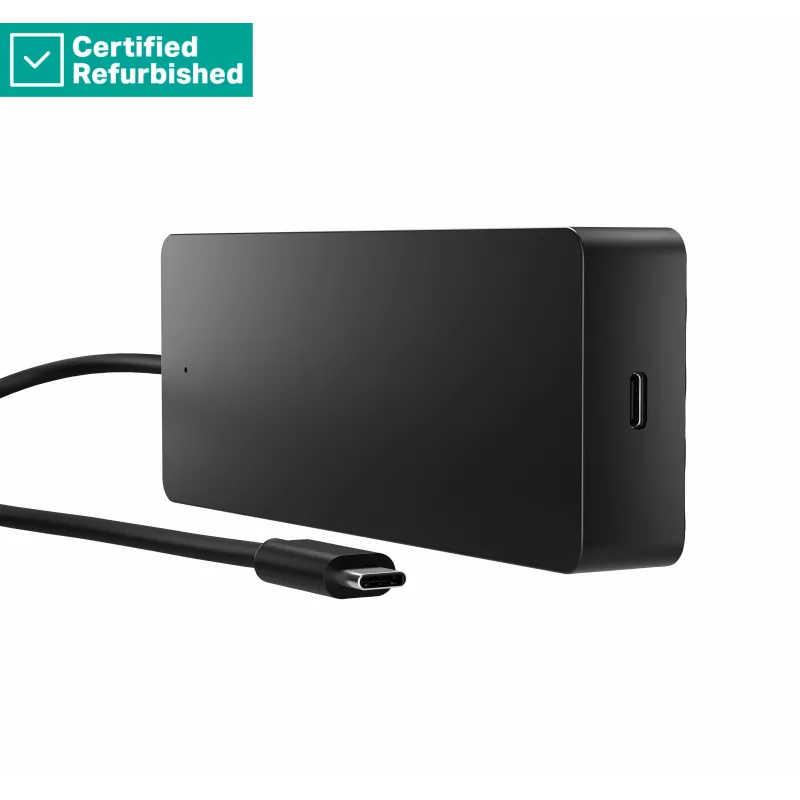 RENEW GOLD HP Universal USB-C Multiport kelionių šakotuvas 65W - 2 x USB 3.2, 2 x USB-C, 1 x DP, 1 x HDMI, 1 x RJ-45, 1 metai