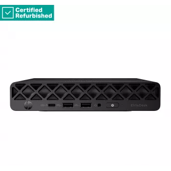 RENEW SILVER HP EliteDesk 8 G1i Mini - Ultra 9-285, 64GB, 1TB SSD, USB Mouse, Win 11 Home, 1 metai