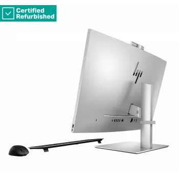 RENEW SIDABRAS HP Elite 870 G9 AIO All-in-One 27 - i7-13700, 16GB, 1TB SSD, 27 QHD Touch AG, reguliuojamas aukštis, be pelės, DOS, 1 metai