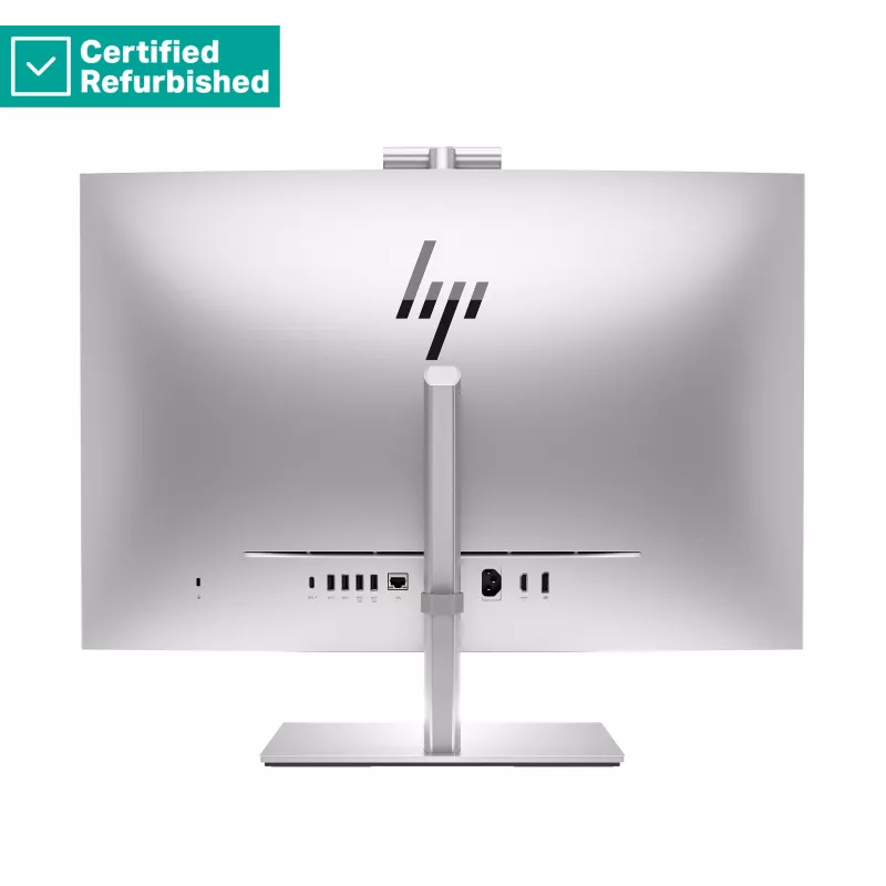 RENEW SIDABRAS HP Elite 870 G9 AIO All-in-One 27 - i7-13700, 16GB, 1TB SSD, 27 QHD Touch AG, reguliuojamas aukštis, be pelės, DOS, 1 metai