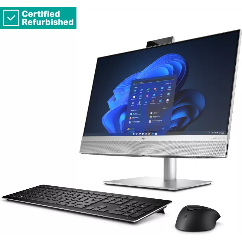 RENEW SILVER HP Elite 840 G9 AIO All-in-One 24 - i7-14700, 16GB, 512GB SSD, 23,8 colio FHD ne liečiamas AG, VESA/reguliuojamas aukštis, Win 11 Pro, 1 metai