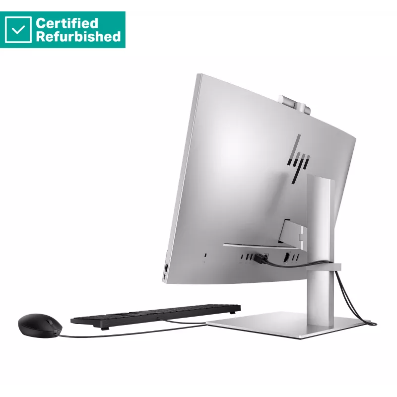 RENEW SILVER HP Elite 840 G9 AIO All-In-One 24 - i7-14700, 16GB, 512GB SSD, 23,8 colio FHD neliesdamas AG, FPR, reguliuojamas aukštis, USB pelė, Win 11 Pro, 1 metai