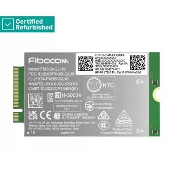 RENEW GOLD HP 4G LTE Modemas m.2 WWAN Cat 16 L860-GL-16 Mobilusis plačiajuostis ryšys (suderinamas su WWAN-ready EliteBook 630 640 645 660 830 840 860 1040 G11, x360 G11, ProBook 440 460 465 G11, ZBook Firefly Fury Power 14 16 G11 G11A)