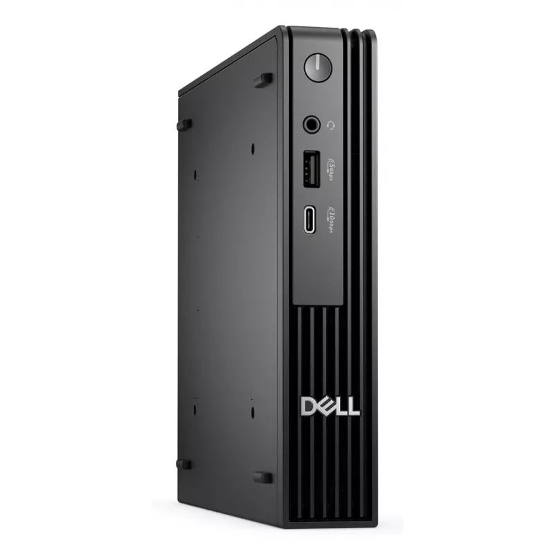 DELL Pro QCM1250 Intel Core Ultra 7 265T 16 GB DDR5-SDRAM 512 GB SSD Windows 11 Pro Micro PC Mini PC juoda
