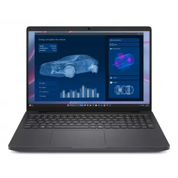 DELL Pro Max 16 MC16255 Copilot+ PC AMD Ryzen AI 5 PRO 340 nešiojamasis kompiuteris 40,6 cm (16) Full HD+ 16 GB LPDDR5x-SDRAM 256 GB SSD Wi-Fi 7 (802.11be) Windows 11 Pro juodos spalvos, angliškas