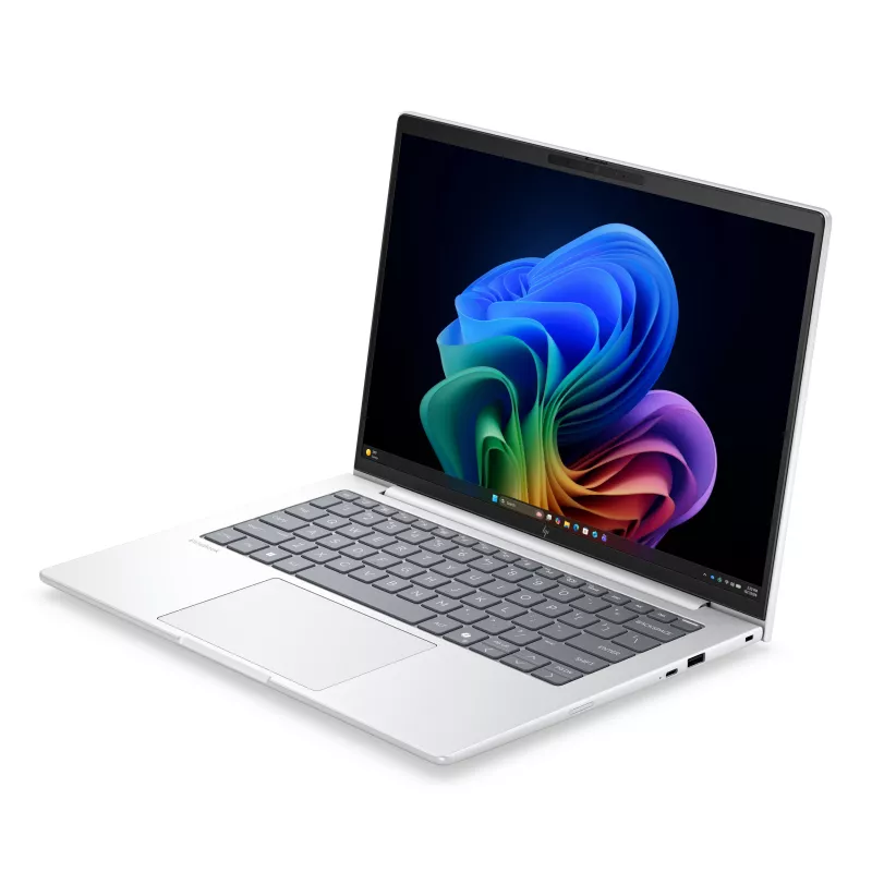 HP EliteBook 8 G2i 14 - Ultra 5-325, 32GB, 512GB SSD, 14 colių WUXGA 400-nit AG, 5MP IR kamera, 4G/5G modemas, Smartcard, FPR, šiaurietiška apšviesta klaviatūra, 68Wh, Glacier Silver, Win 11 Pro, 3 metai
